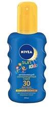 Спрей солнцезащитный Nivea Детский цветной SPF30, 200мл
