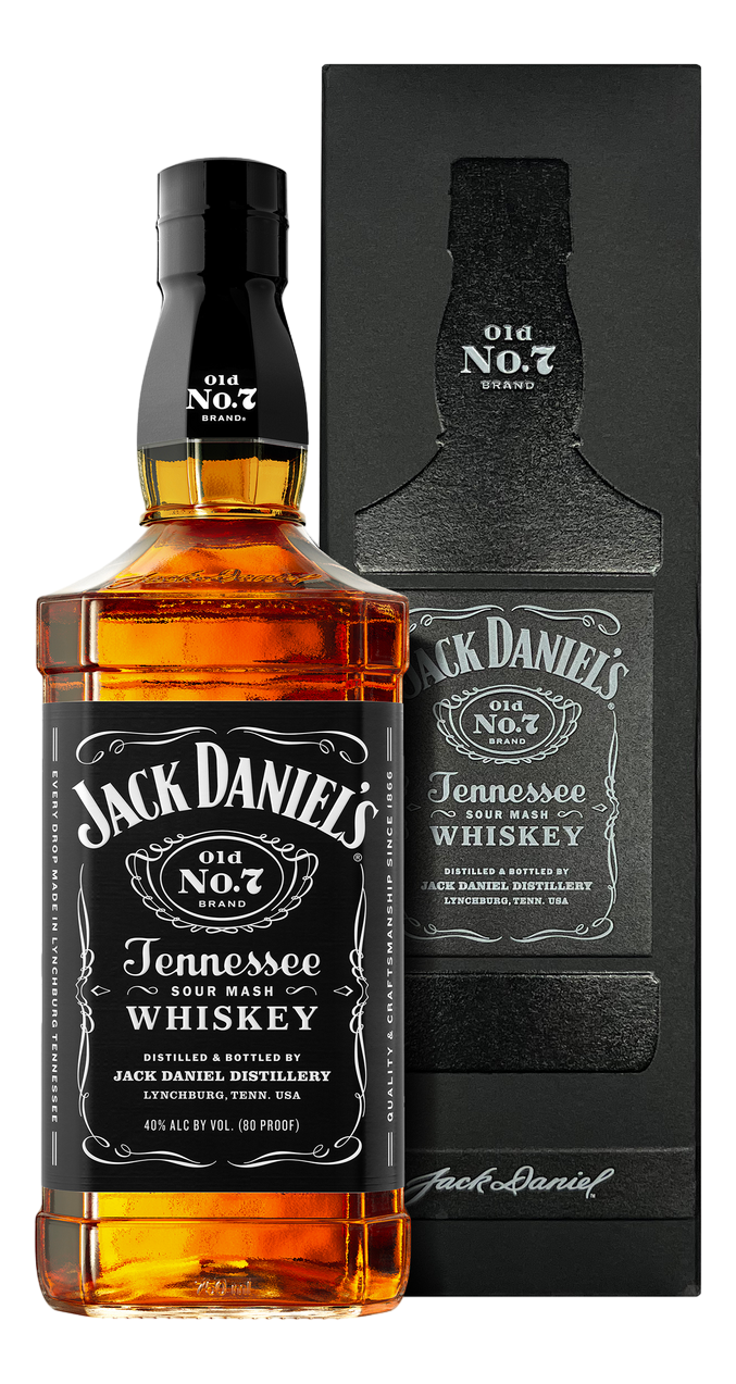 Изображение товара Виски Jack Daniel's в подарочной упаковке, 1л - высокого качества