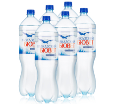 Вода Кавказский бювет питьевая негазированная, 1.5л x 6 шт