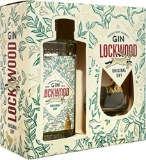Джин Lockwood Original Dry + бокал в подарочной упаковке, 0.5л