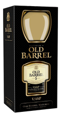 Коньяк Fathers Old Barrel 5 лет + бокал в подарочной упаковке, 0.5л
