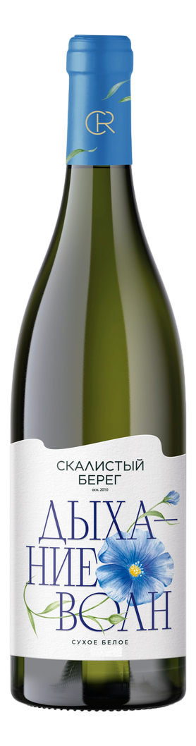Изображение товара Вино Скалистый берег Дыхание волн белое сухое, 0.75л