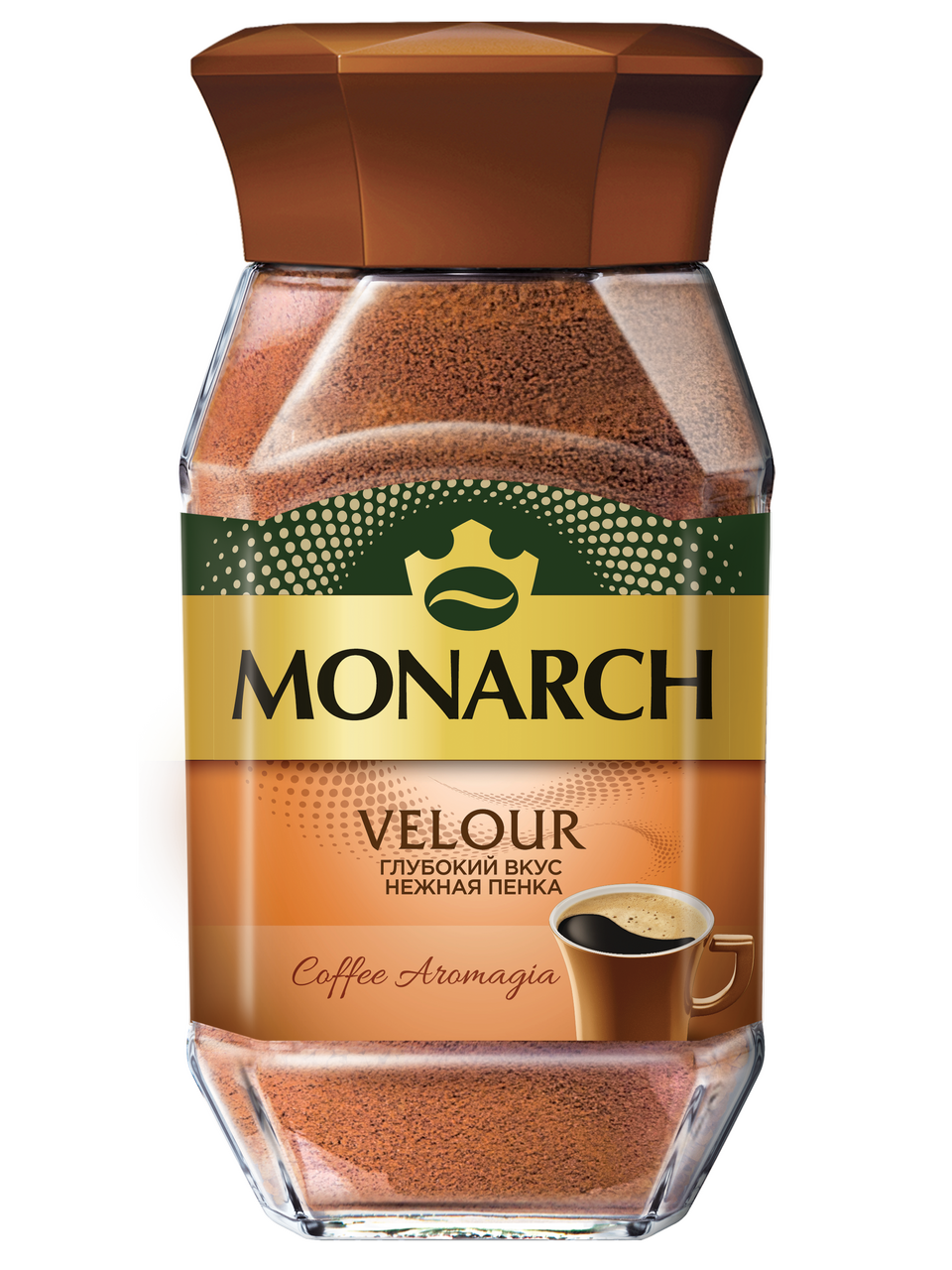 Кофе Monarch Velour растворимый, 95г купить с доставкой на дом, цены в  интернет-магазине