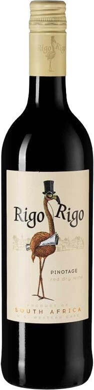 Изображение товара Красное сухое вино Rigo Rigo Pinotage 0.75 л ЮАР