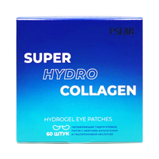 Патчи PSLab с коллагеном и гиалуроновой кислотой увлажняющие 60шт, 150мл