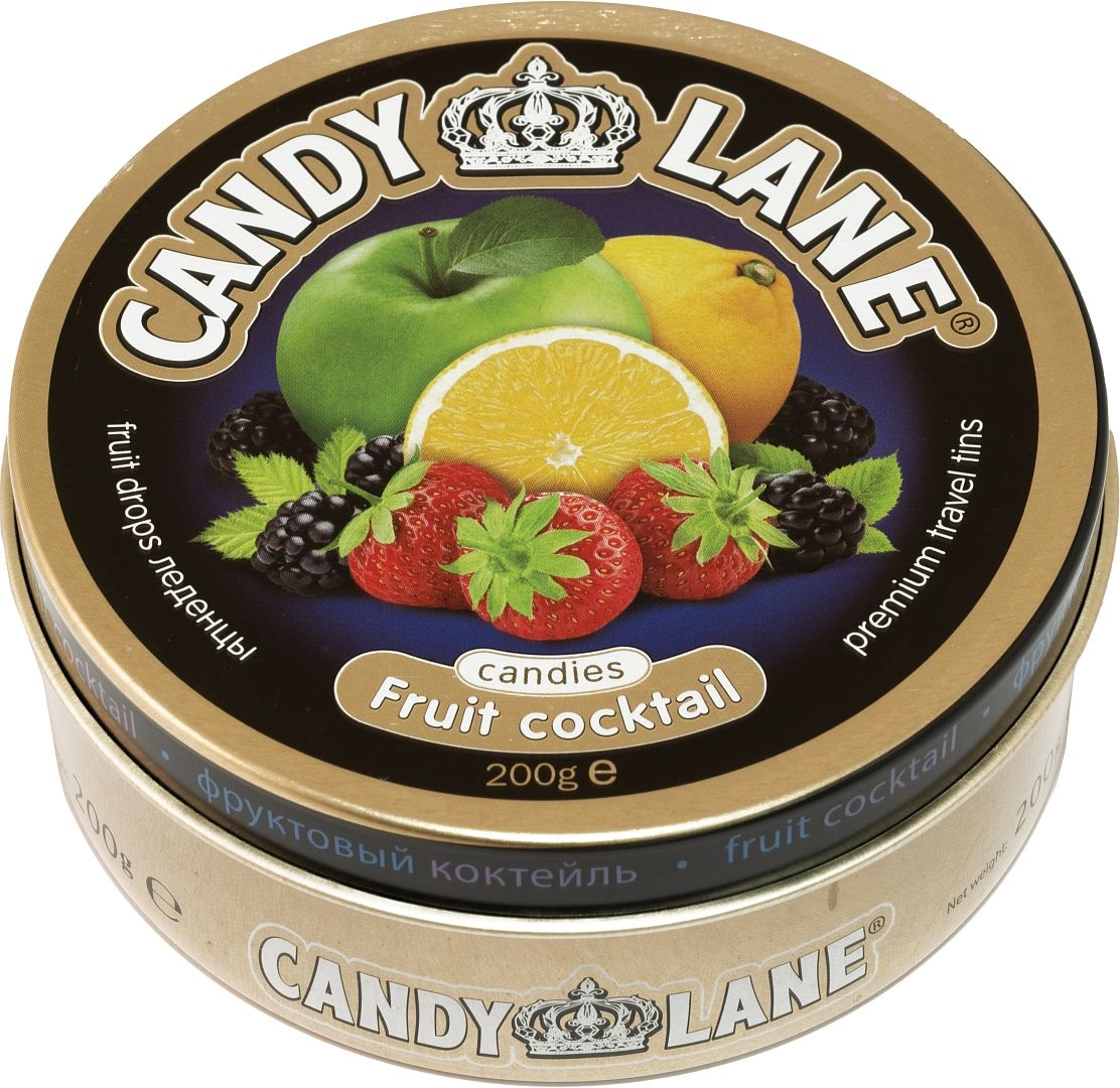 Леденцы Candy Lane Фруктовый коктейль, 200г купить с доставкой на дом, цены  в интернет-магазине