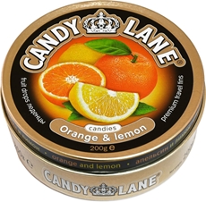 Леденцы Candy Lane Апельсин и лимон, 200г