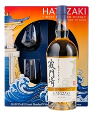 Виски Hatozaki + 2 бокала в подарочной упаковке, 0.7л