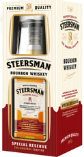 Виски Steersman + бокал в подарочной упаковке, 0.7л