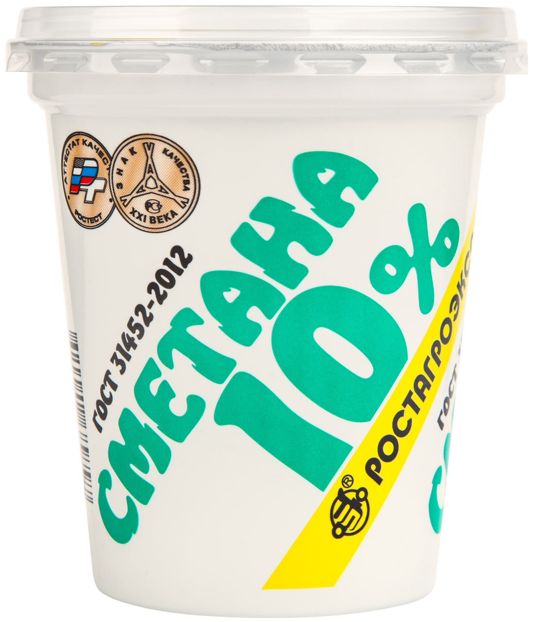 Сметана Ростагроэкспорт 10%, 320г