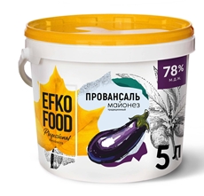 Майонез Efko Food Professional провансаль 78%, 5л