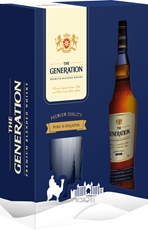 Виски The Generation + стакан в подарочной упаковке, 0.75л