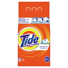 Стиральный порошок Tide Альпийская Свежесть автомат, 3кг