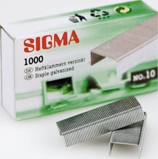 SIGMA Скобы для степлера N10, 1 x 10 шт