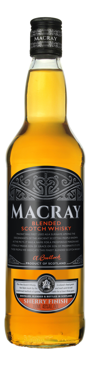 Виски Macray Sherry Finish шотландский купажированный, 0.7л