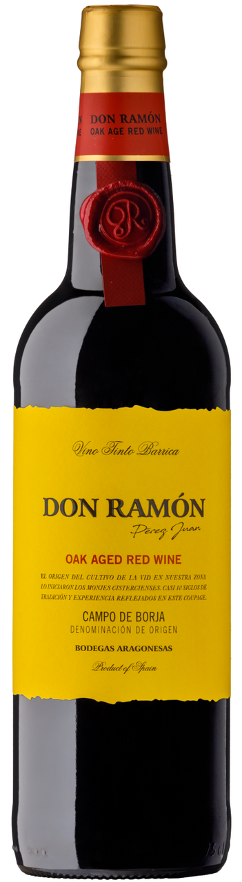 Изображение товара Вино Bodegas Aragonesas Don Ramon Campo de Borja красное сухое, 0.75л