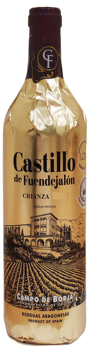 Изображение товара Вино Bodegas Aragonesas Castillo de Fuendejalon Crianza красное сухое 0.75л