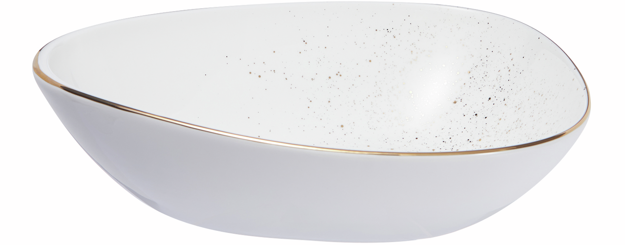 Изображение товара Салатник Millimi брызги шампанского 900 мл фарфор стильный посуда