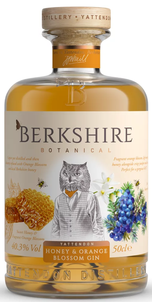 Джин Berkshire Botanical Honey&Orange Blossom Мед и Цветы Апельсина, 0.5л