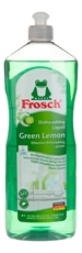 Средство для мытья посуды Frosch зеленый лимон, 1л