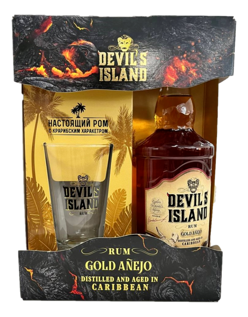 Ром devils island blanco