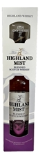 Виски шотландский Highland Mist + бокал в подарочной упаковке, 0.7л
