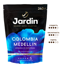 Кофе Jardin Colombia Medellin растворимый, 240г