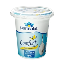 Сметана Parmalat безлактозная 15%, 300г