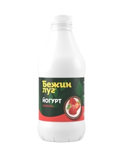 Йогурт Бежин луг клубника 2.5%, 900г