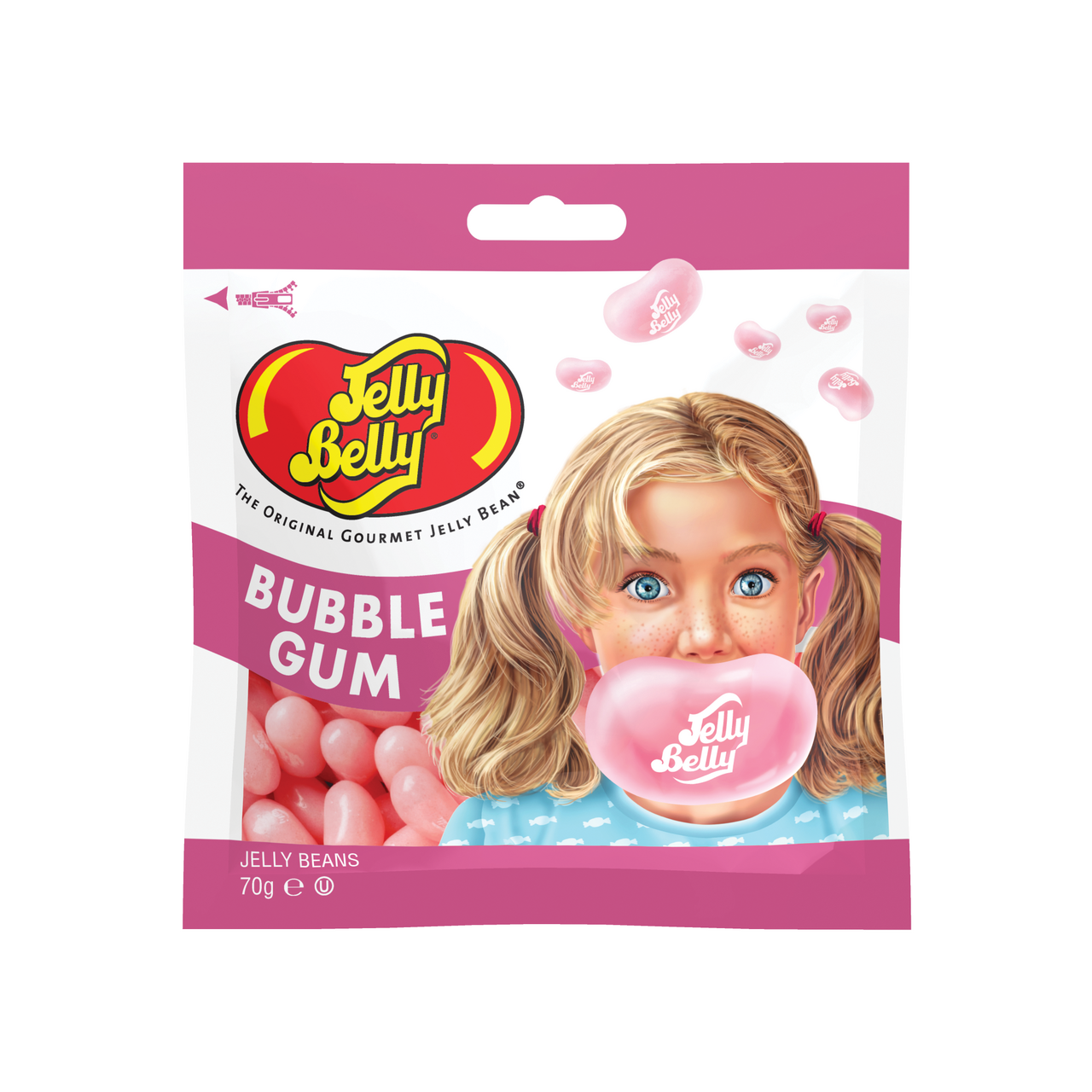 Драже жевательное Jelly Belly Bubble Gum, 70г купить с доставкой на дом,  цены в интернет-магазине