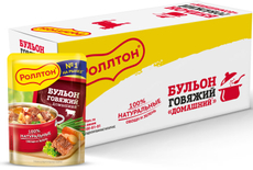 Бульон Роллтон говяжий домашний, 90г х 24 шт