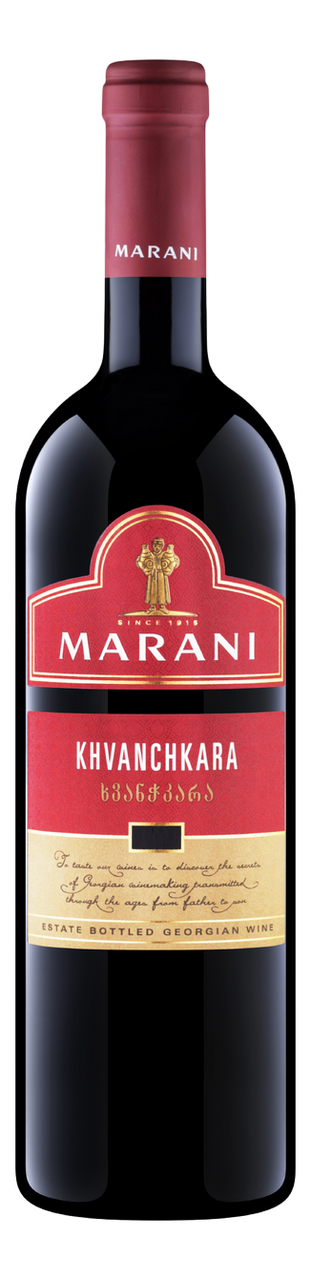 Изображение товара Вино Marani Хванчкара красное полусладкое, 0.75л
