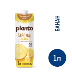 Напиток растительный соево-банановый Planto 0.7%, 1л