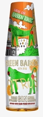 Джин Green Baboon цитрус + бокал, 0.7л