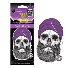 Ароматизатор для автомобиля Aroma Car Череп с трубкой