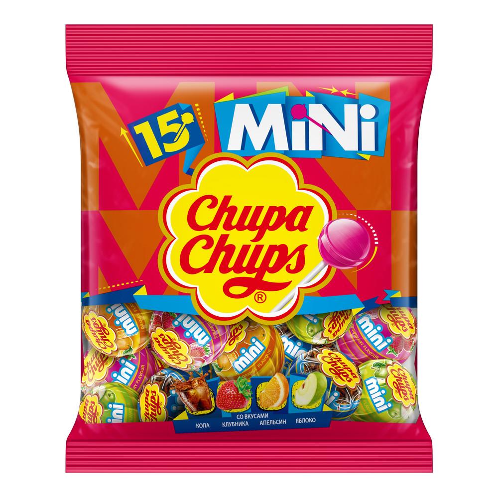 Леденцы CHUPA CHUPS Mini, 15х6г
