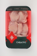 Медальоны из филе цыпленка-бройлера Сибагро охлажденные, 500г
