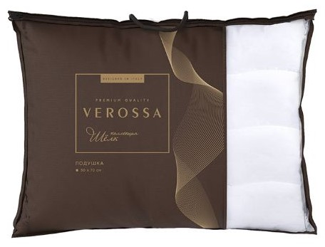 Подушка Verossa вискозный шелк 50% полиэстер 50%, 50 x 70см