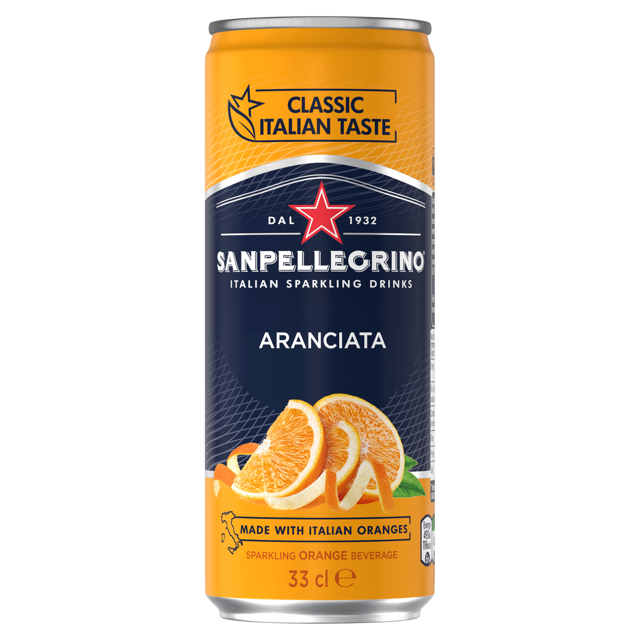 Напиток газированный Sanpellegrino Aranciata апельсин, 330мл купить с  доставкой на дом, цены в интернет-магазине