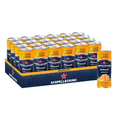 Напиток газированный Sanpellegrino Aranciata апельсин, 330мл x 24 шт
