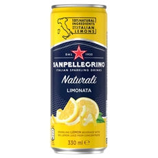 Напиток газированный Sanpellegrino Limonata лимон, 330мл