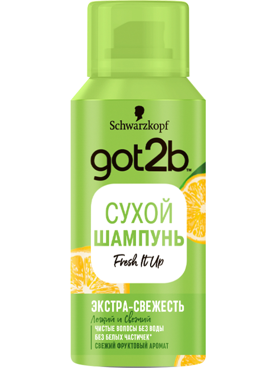 Изображение товара Сухой шампунь Got2b Fresh it Up Экстра-свежесть 100 мл