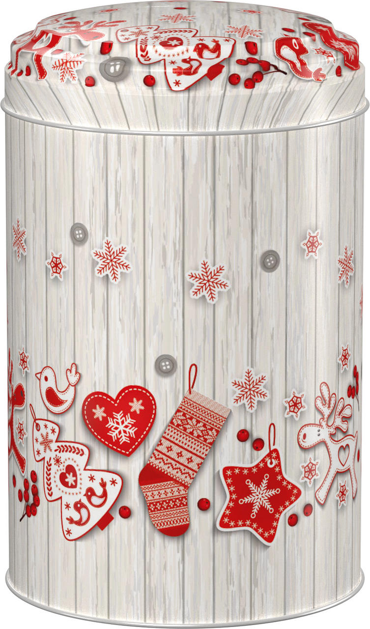 Изображение товара Банка круглая Kukina Raffinata новогодний подарок 1,1 литра