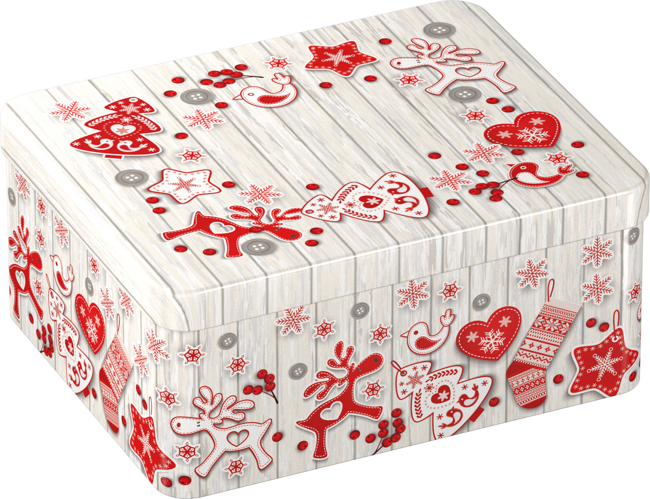 Банка Kukina Raffinata новогодний подарок 158 x 128мм, 1.25л