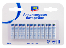 aro Батарейки LR03 AAA, 12шт