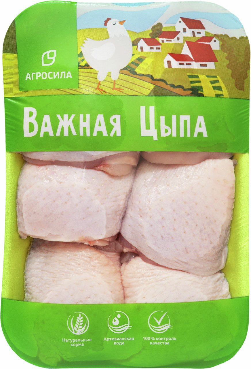 Бедро цыпленка-бройлера Важная Цыпа охлажденное, ~1кг