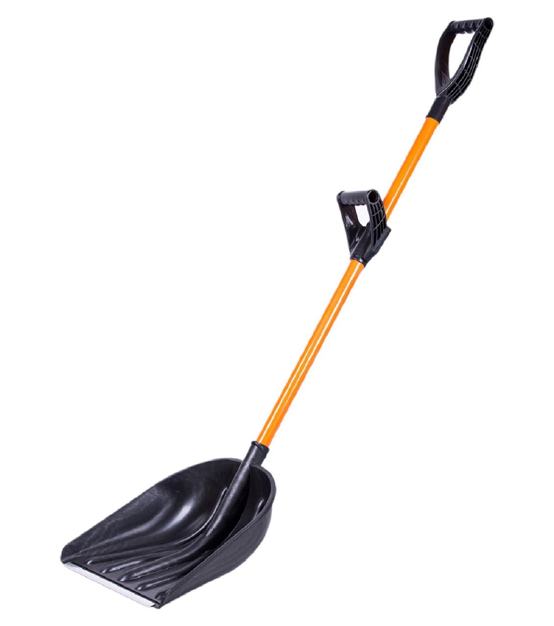 Лопата Рысь с алюминиевой планкой, алюминиевым черенком с ручкой