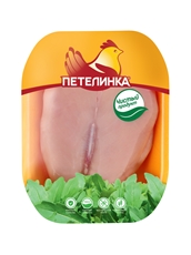 Грудка цыпленка-бройлера Петелинка без кожи охлажденная, ~900г