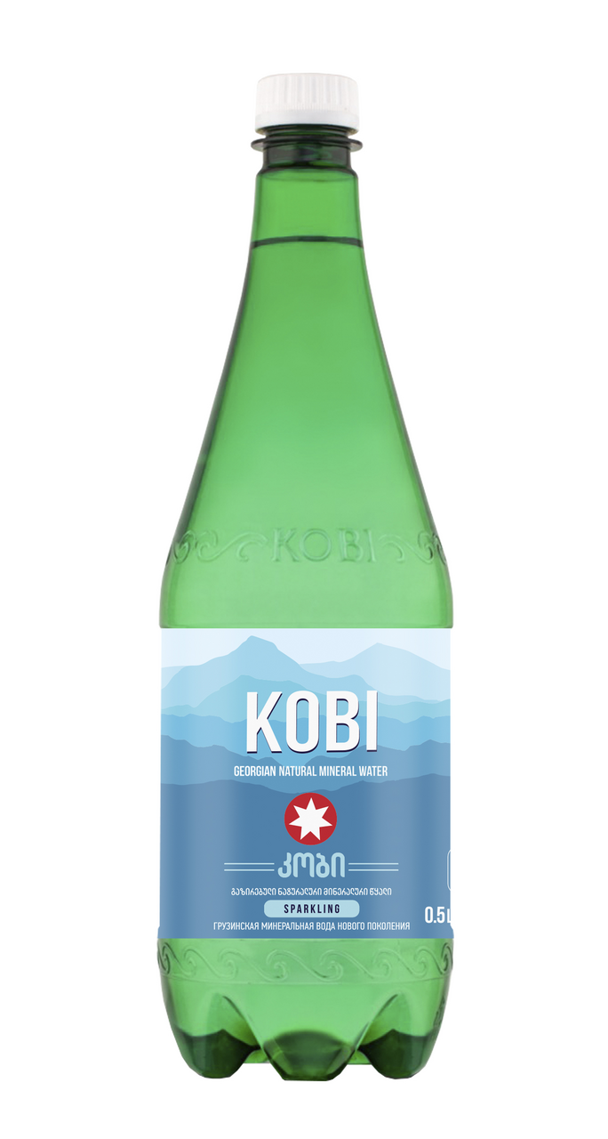 Вода Kobi минеральная лечебно-столовая газированная, 500мл купить с ...