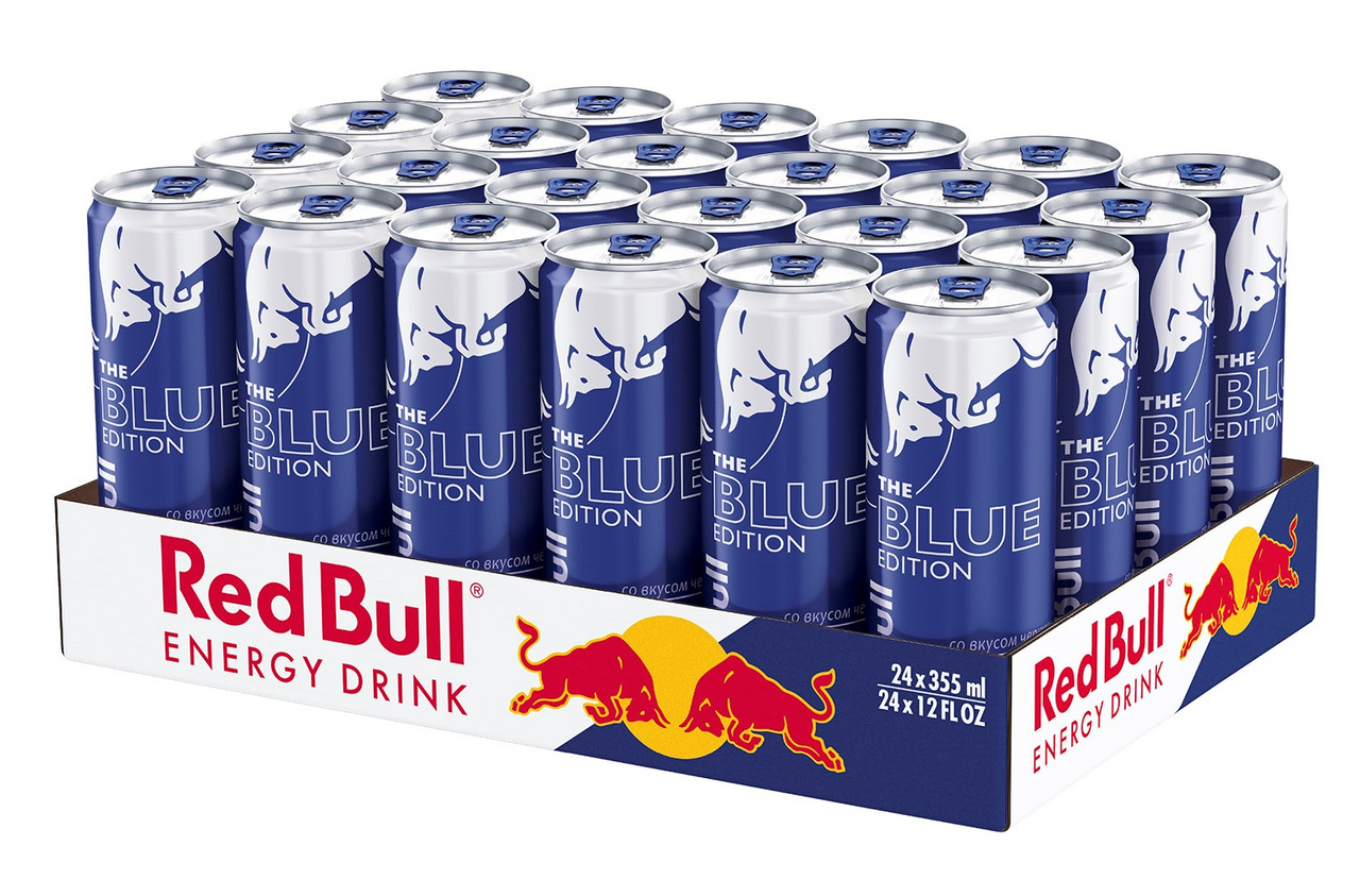Энергетический напиток Red Bull Черника, 355мл x 24 шт